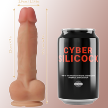 Load image into Gallery viewer, ANSEL REALISTIC SOFT LIQUID DILDO 15.5CM