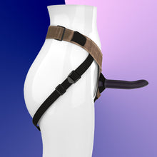 Load image into Gallery viewer, FANTASY HARNESS BRONZE S/M + DUMAN MYSTIC DILDO L