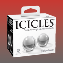 Load image into Gallery viewer, ICICLES NUMBER 42 GLASS BALLS SMALL