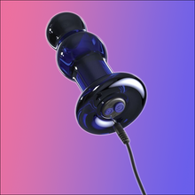 Load image into Gallery viewer, Icicle No. 83 VIBRATING GLASS PLUG