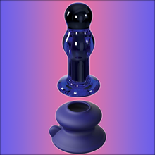 Load image into Gallery viewer, Icicle No. 83 VIBRATING GLASS PLUG