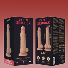 Load image into Gallery viewer, JUDE REALISTIC SOFT LIQUID DILDO 18CM