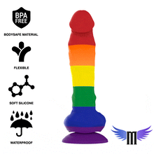Load image into Gallery viewer, MYTHOLOGY COREY PRIDE DILDO M
