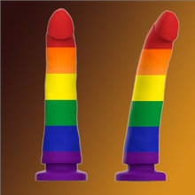 Load image into Gallery viewer, MYTHOLOGY DEVON PRIDE DILDO