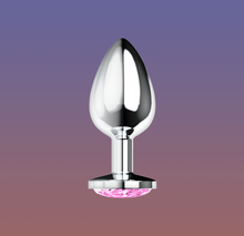 Load image into Gallery viewer, OHMAMA PLUG ANAL CRISTAL PINK