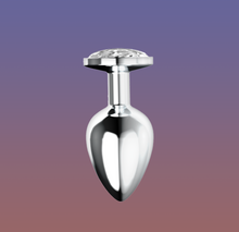 Load image into Gallery viewer, OHMAMA PLUG ANAL CRISTAL WHITE