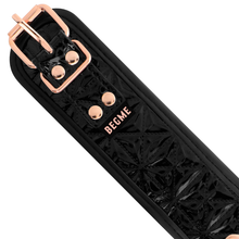 Load image into Gallery viewer, BEGME BLACK EDITION PREMIUM VEGAN LEATHER COLLAR