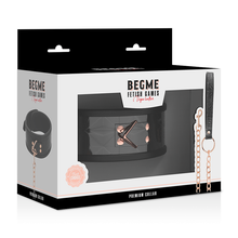Load image into Gallery viewer, BEGME BLACK EDITION PREMIUM VEGAN LEATHER COLLAR