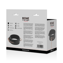 Load image into Gallery viewer, BEGME BLACK EDITION PREMIUM VEGAN LEATHER COLLAR