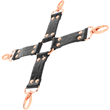 Load image into Gallery viewer, BEGME BLACK EDITION VEGAN LEATHER HOG TIE