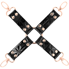 Load image into Gallery viewer, BEGME BLACK EDITION VEGAN LEATHER HOG TIE