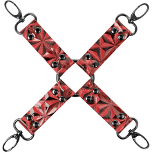 Load image into Gallery viewer, BEGME RED EDITION HOG TIE VEGAN LEATHER