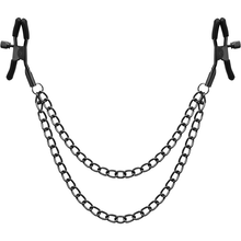 Load image into Gallery viewer, BEGME BLACK EDITION PINCES À TÉTONS AVEC CHAÎNE