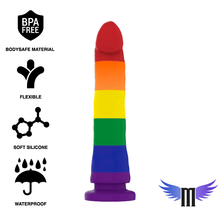 Load image into Gallery viewer, MYTHOLOGY DEVON PRIDE DILDO