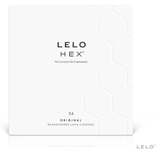 Load image into Gallery viewer, LELO HEX CONDOMS ORIGINAL 36 PACK