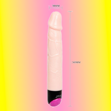 Load image into Gallery viewer, COLORFUL SEX REALISTIC DILDO VIBRATION AND ROTACION FUNCTION 24 CM
