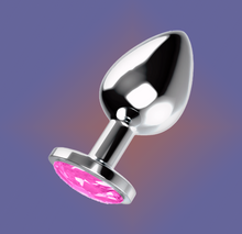 Load image into Gallery viewer, OHMAMA PLUG ANAL CRISTAL PINK
