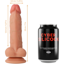 Load image into Gallery viewer, CYBER SILICOCK STRAP-ON JUDE
